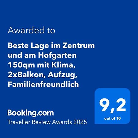 Beste Lage Im Zentrum Und Am Hofgarten 150Qm Mit Klima, 2Xbalkon, Aufzug, Familienfreundlich Bayreuth Extérieur photo